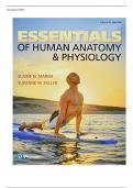 Test Bank For Essentials of Human Anatomy & Physiology 12th Edition By Marieb ISBN NO:9780134395326 Complete Guide/All Chapters