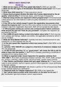 Smog Check Inspector Exam CA 1. What are two types of TSI (Two speed idle tests?): 2500 rpm and Idle 2. What are the two types of Acceleration Simulation mode tests?: 50/15 and 25/25 test 3. What does DAD stand for ?: Data acquisition device 4. Smog check