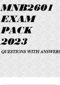 MNB2601 EXAM PACK 2023