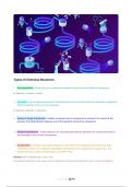 Types of Chemical Reactions