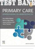 TEST BANK for Primary Care: Interprofessional Collaborative Practice 6th Edition by Buttaro, Trybulski, Patricia & Sandberg-Cook | All Chapters 1- 228  