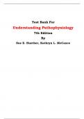 Test Bank For Understanding Pathophysiology  7th Edition By Sue E. Huether, Kathryn L. McCance | Chapter 1 – 44, Latest Edition|