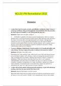 2023 Nclex Pn Hesi remediation 