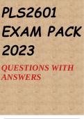 PLS2601 EXAM PACK 2023