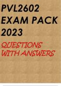 PVL2602 EXAM PACK 2023