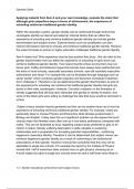  evaluate the claim that although girls outperform boys in terms of achievement, the experience of  schooling reinforces traditional gender identity.