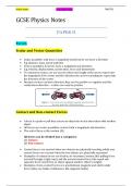 Grade 9 GCSE Physics Triple Paper 2 notes