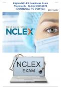 NCLEX PN, RN BEST QUESTIONS AND ANSWERS 2022 2023 EXPLANATION INCLUDED