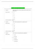 CHEM120 Midterm Exam (Updated-2023-2024)/ CHEM 120 Midterm Exam / CHEM120 Week 4 Midterm Exam / CHEM 120 Week 4 Midterm Exam: Chamberlain College Of Nursing 