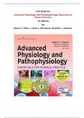 Test Bank - Advanced Physiology and Pathophysiology Essentials for Clinical Practice  1st Edition By Randall Johnson | Chapter 1 – 17, Complete Guide 2023|