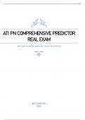 ATI PN COMPREHENSIVE PREDICTOR REAL EXAM BEST 2023