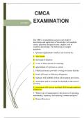 CMCA EXAMINATION