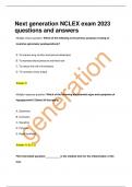 Next generation NCLEX exam 2023 questions and answers Multiple-choice question: Which of the following is the primary purpose of using an incentive spirometer postoperatively? A. To improve lung function and prevent atelectasis B. To decrease blood pressu