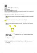 4.9.4Test (TST):Transforming Functions Test (Questions with Verified Answers)