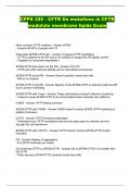 CPPS 325 - CFTR Do mutations in CFTR modulate membrane lipids Exam