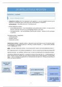 Samenvatting cursus + pwp intellectuele rechten VOLLEDIG (met schema's)