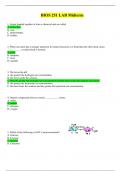 BIOS 251 Lab Midterm (Up-to-date, 2023-2024)/ BIOS251 Lab Midterm/ BIOS251 A& P I Lab Midterm / BIOS 251 A& P I Lab Midterm: Anatomy and Physiology I: Chamberlain College of Nursing