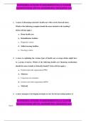 NURSING ATI|RN FUNDAMENTALS EXAM QUESTIONS WITH ANSWERS GRADED A+