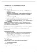 Samenvatting Onderwijskunde als ontwerpwetenschap: Deel 1 en 2 - Onderwijskunde (H002210A)