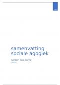 Samenvatting - Sociale agogiek (H002076A)