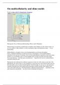 Multicellularity and slime molds