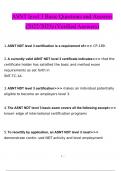 ASNT level 3 Basic Questions and Answers (2022/2023) (Verified Answers)