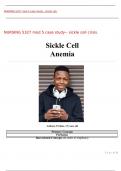 NURSING 5327 mod 5 case study sickle cell crisis.