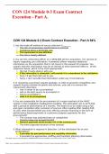 CON 124 Module 0-3 Exam Contract Execution - Part A.