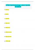 CPSS Ophthalmology Latest Update Graded A