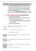  WGU C214 Financial Management Overview Calculation Quiz (100 OUT OF 100) WITH TYPED OUT FORMULAS