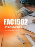 FAC1502 Assignment 2 Semester 2 2023