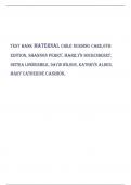 Test Bank Maternal Child Nursing Care, 6th Edition, Shannon Perry, Marilyn Hockenberry, Deitra Lowdermilk, David Wilson, Kathryn Alden, Mary Catherine Cashion,