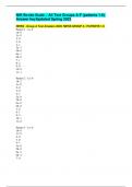 NIH Stroke Scale – All Test Groups A-F (patients 1-6) Answer key Updated Spring 2023.