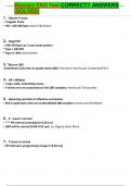 Baycare EKG Test CORRECT!! ANSWERS (SOLVED