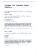 Fl5 AAMC [511] Exam ( CARS KILLED ME , but besides that it was a good exam with some difficult questions but felt good) With Solved Solutions.