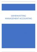 Samenvatting -  Management Accounting (324066-B-6)