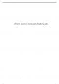 NREMT Basic Final Exam Study Guide 