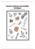 Volledige samenvatting Human Biology (NIEUW BOEK!) P0R75B