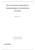 Essay Stikstofcasus voor het vak Openbaar Bestuur en Kennis - Cijfer 8,5