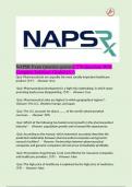 NAPSR Exam (practice quizzes) /270 Questions With Complete Solutions Graded (A+)