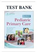 Burns Pediatric Primary Care 7th Edition Maaks Starr Brady Test Bank