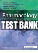 Test Bank For Pharmacology: A Patient-Centered Nursing Process Approach 9th Edition By Linda E. McCuistion; Jennifer J. Yeager; Mary Beth Winton; Kathleen DiMaggio 9780323399166 Chapter 1-55 Complete Guide .