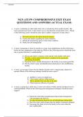  ATI Comprehensive LVN Exit Exam QUESTIONS AND ANSWERS (ACTUAL EXAM)