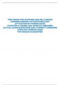 TEST BANK FOR HUETHER AND MC CANCES  UNDERSTANDING PATHOPHYSIOLOGY  2ND EDITION BY POWER KEAN  CHAPTER 2: GENES AND GENETIC DISEASES  ACTUAL EXAM QUESTIONS AND CORRECT ANSWERS  UPDATED VERSION 2023  TOP GRADE GUARANTEE