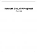 CMIT 320 Network Security Proposal Part 1 & 2