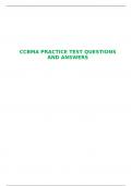 CCBMA PRACTICE TEST QUESTIONS AND ANSWERS