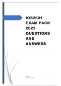 IOS2601 EXAM PACK 2023.