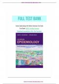 Test Bank for Gordis Epidemiology 6th Edition by David D Celentano: ISBN-10 0323552293 ISBN-13 978-0275972165, A+ guide