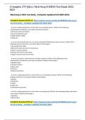 (Complete 275 Q&A) Med-Surg II HESI Test Bank 20222023    Med-Surg II HESI Test Bank_ Complete Updated fall 2022-2023.    Complete Answered File at: https://www.stuvia.com/doc/2164603/med-surg-ii- hesi-test-bank_-complete-updated-fall-2022-2023.    - A nu