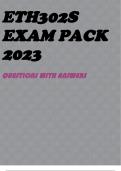 ETH302S EXAM PACK 2023